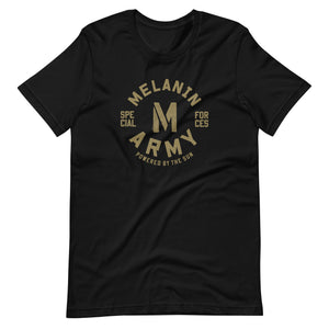 ☀️ MELANIN ARMY SPECIAL FORCES 👊🏼👊🏽👊🏾 Unisex t-shirt