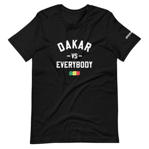 DAKAR -VS- EVERYBODY 🇸🇳 Unisex t-shirt