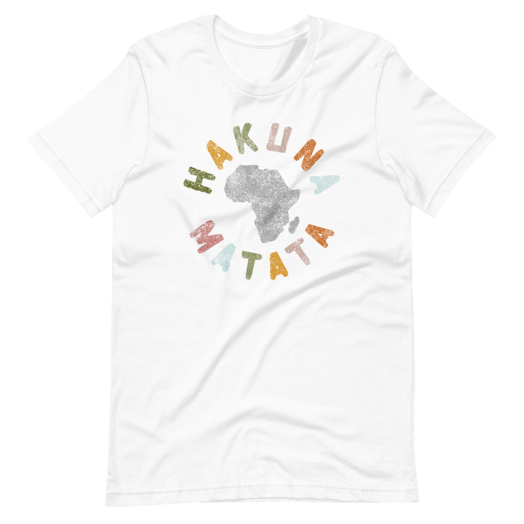 HAKUNA MATATA The Real African Spirit 🦁 Unisex t-shirt